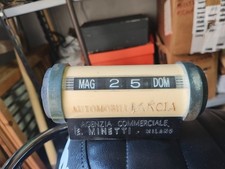 calendario perpetuo pubblicitario  da scrivania anni 60 automobili lancia 