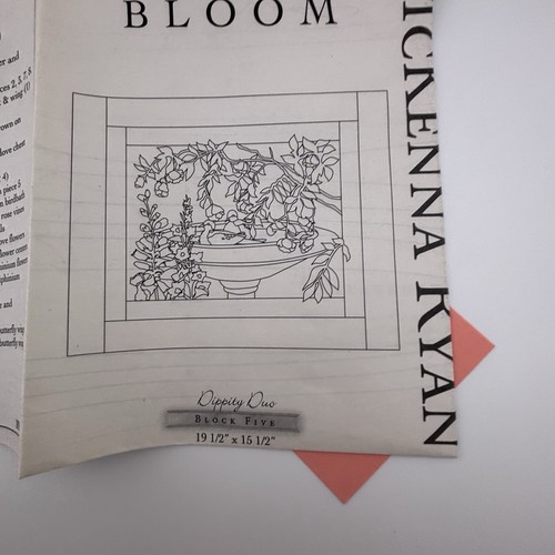 McKenna Ryan Quilt Pattern Only In Full Bloom Block #5 Dippity Duo - Picture 7 of 7