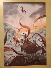 Jonathan Burton - 20,000 Leagues Under the Sea Art Print Poster mondo nautilus