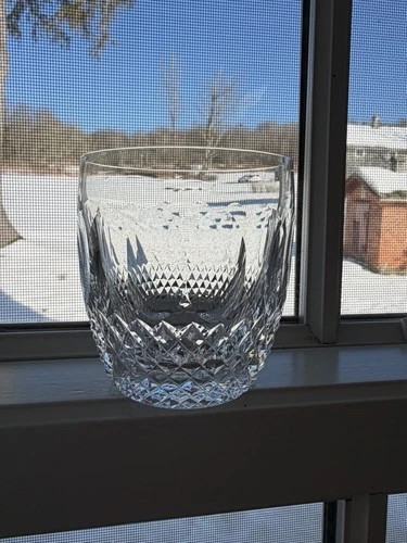 Set of TWO (2) Vintage Waterford Cut Crystal Colleen Old Fashioned Rocks Glasses
