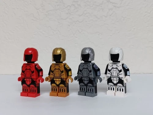 KOTOR Sith Troopers custom Lego Star Wars minifigures