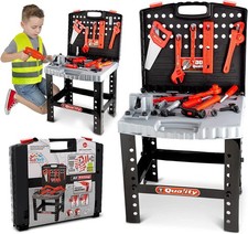 TOYVELT KIDS TOOL SET TODDLER WORKBENCH REALISTIC TOOLS  ELECTRIC DRILL - BLACK