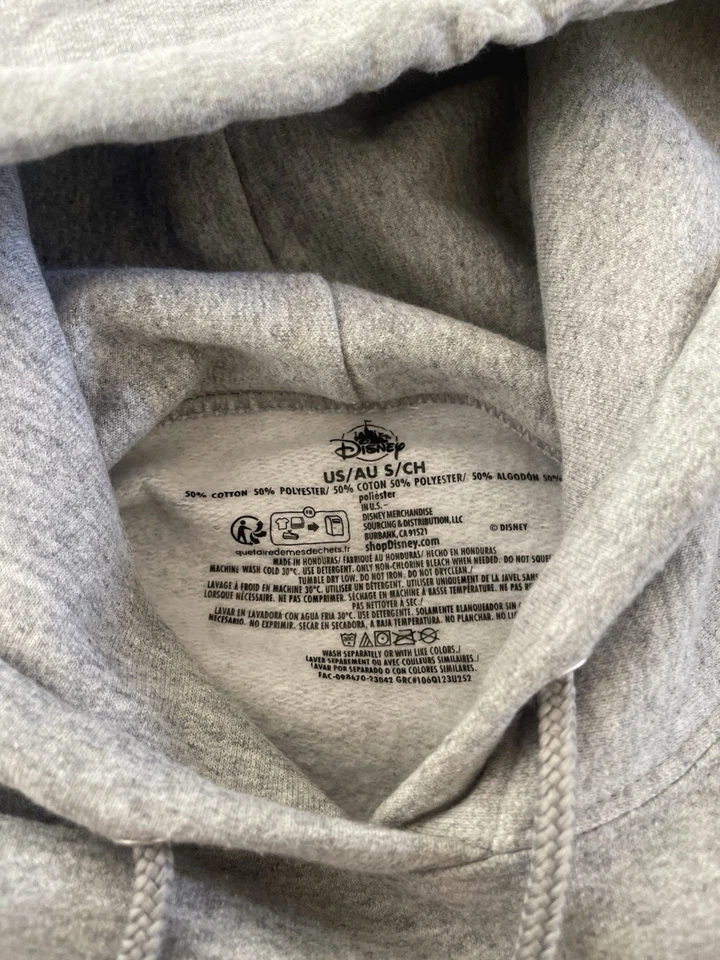Sudadera con capucha gris Disneyland 2023 talla pequeña Foto 4 de 4