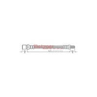 Metzger Bremsschlauch 4111686 FüR Vag, Hinterachse Links, Hinterachse Rechts