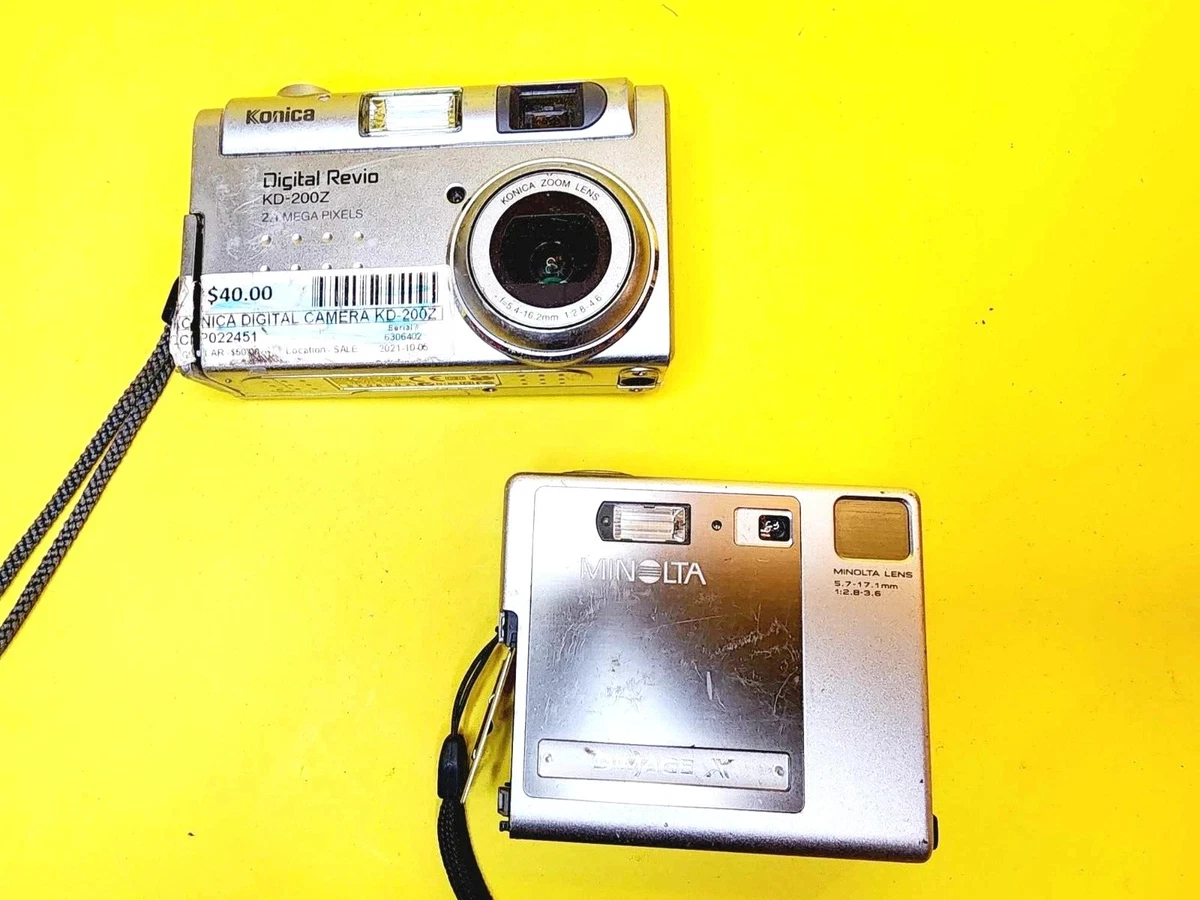 Konica Minolta DiMAGE X Digital Cameras for Sale | Shop New & Used