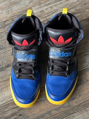 Adidas Originals Hackmore Blue Black Yellow Q32938 Men's Size [12]