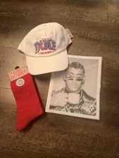 Bad Bunny Residency Merch Bundle, Stillz Book, Dtmf hat, Red Socks