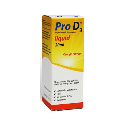 Synergy Biologics Pro D3 100Iu Vitamin D3 Liquid Drops 20Ml - Image 2