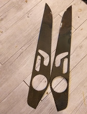 Carbon Optik Innen t&uuml;rverkleidung Passend Mercedes C KLasse selbstklebend neu