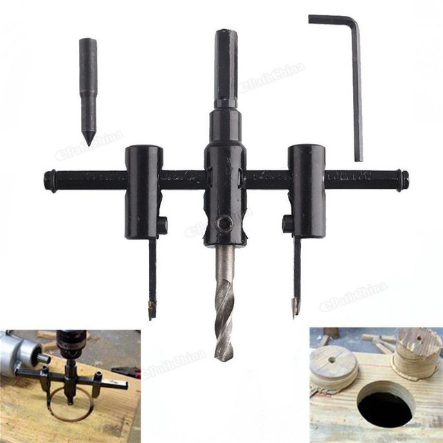 Adjustable Circle Hole Cutter Wood 