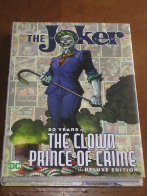 THE JOKER: 80 YEARS OF THE CLOWN PRINCE - THE DELUXE EDITION (Hardcover) NEW!!!