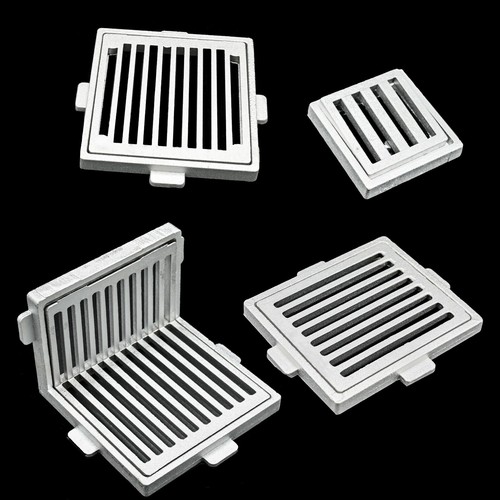 GRIGLIA GRIGLIE ALLUMINIO EFFETTO RIGATO TERRAZZI BALCONI PIAZZALI - Imagen 1 de 10