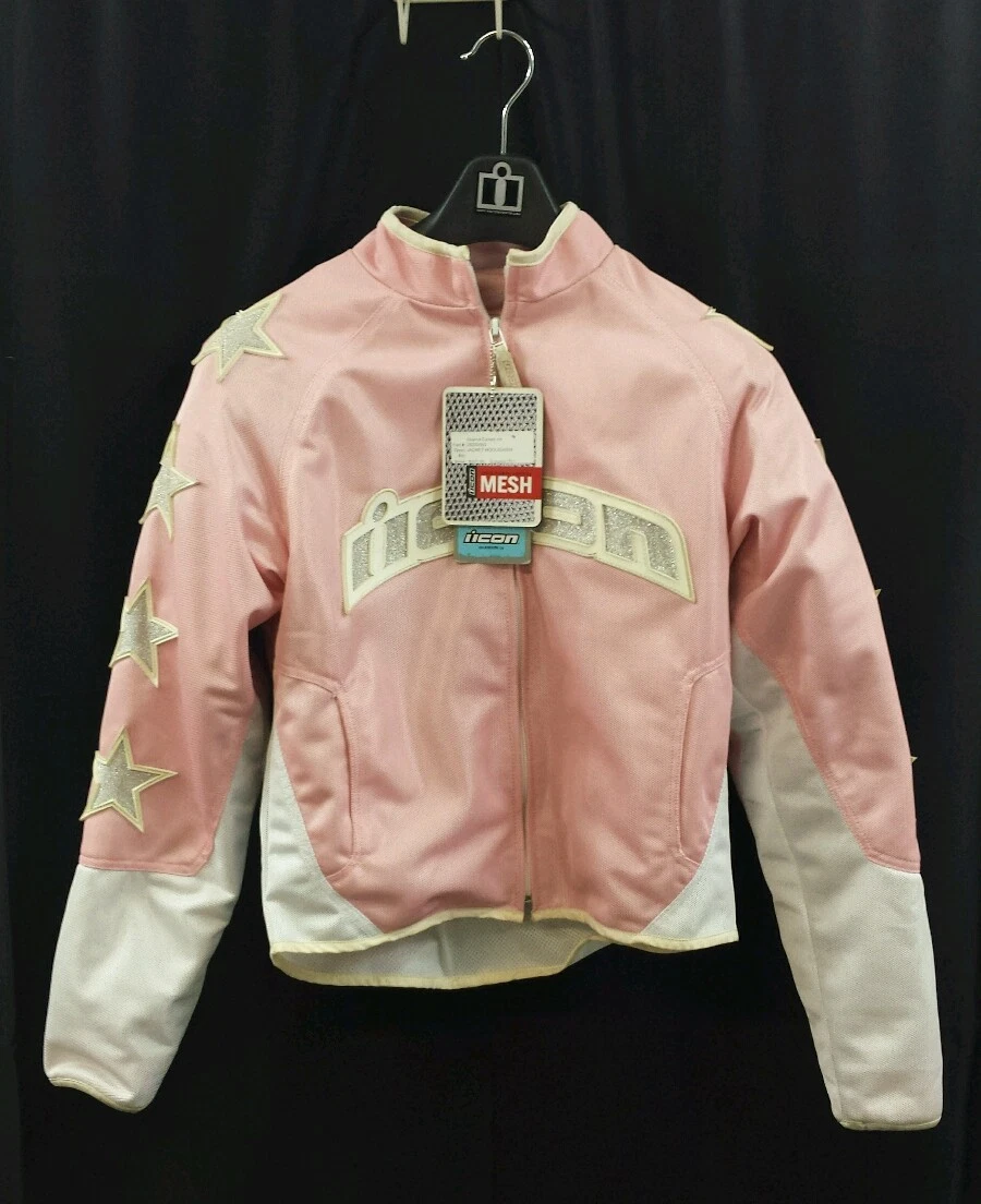 NEW ICON Pink Hooligan 54 Jacket Medium Ref 2822-0083 See Listing