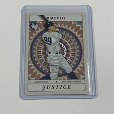 2018 Topps Gypsy Queen AARON JUDGE Tarot of the Diamond Justice NY Yankees