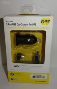 Scosche GPS 2-Port USB Car Charger Scosche GPS 2-Port USB Car Charger
