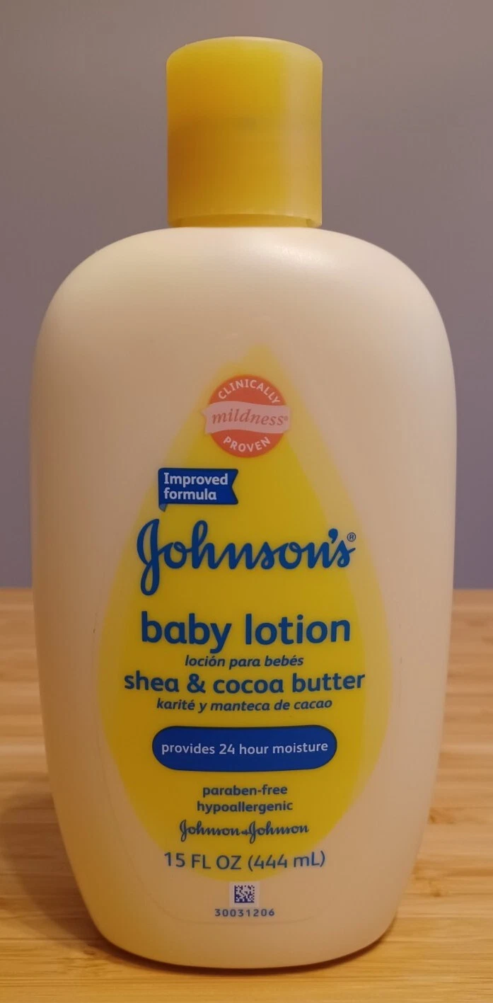 1x Johnson's Shea & Cocoa Butter Baby Lotion 15 oz Soothes and Relieves Dry Skin
Opens in a new wind