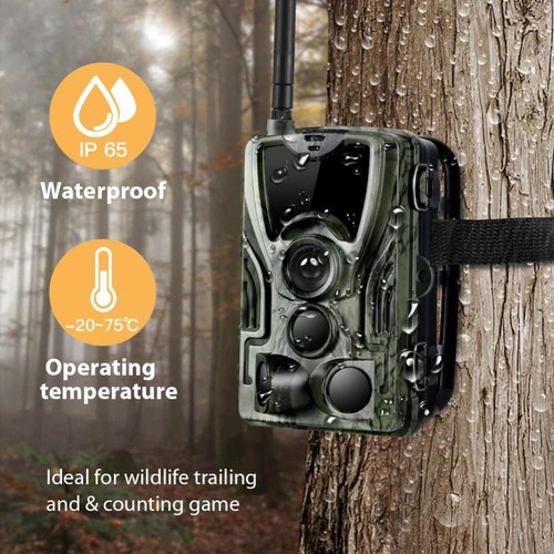 4G Vista en vivo APP Cámara de Caza HC-801PRO Hunting Trail camera LTE - Bild 7 von 7