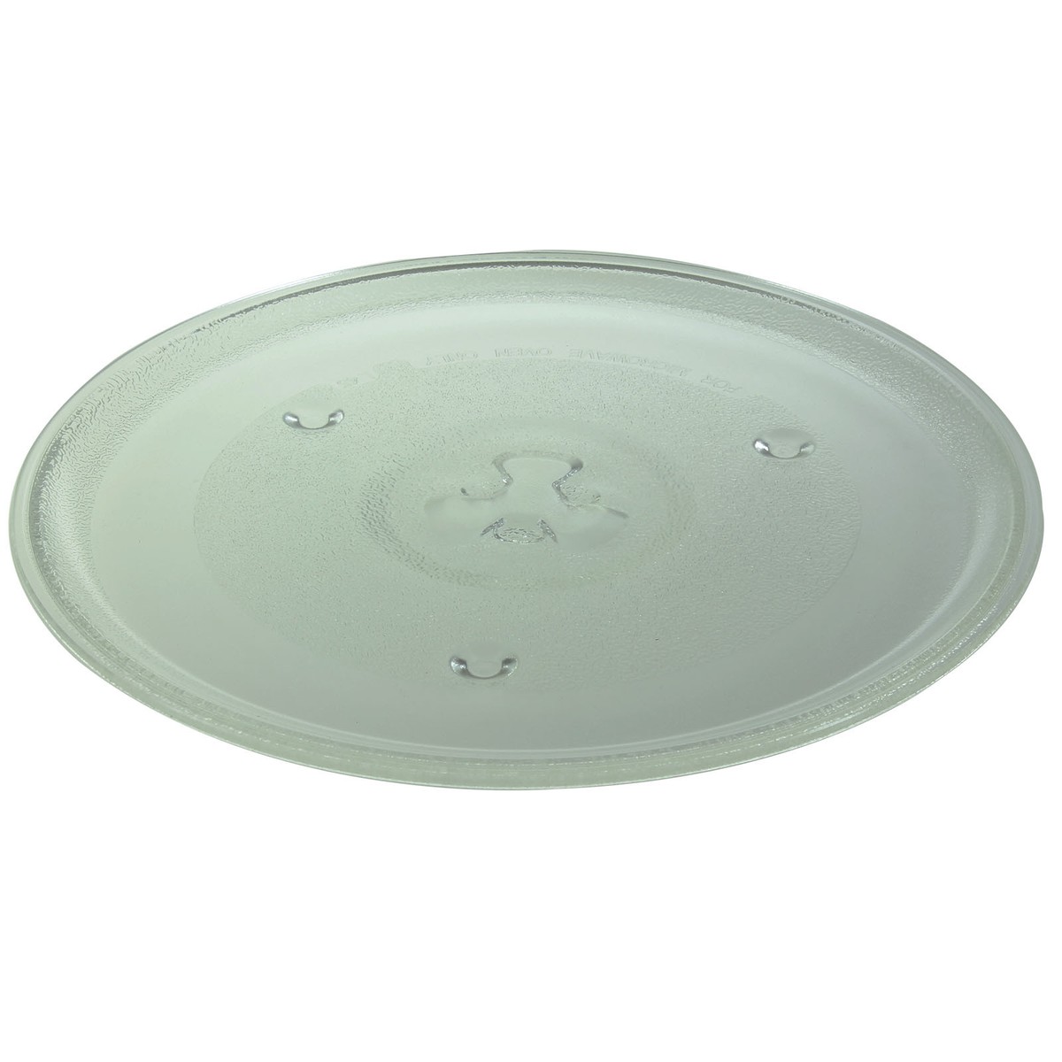 Universal Lug Microwave Plate 270mm Glass Turntable for Sharp Swan JMB Hinari