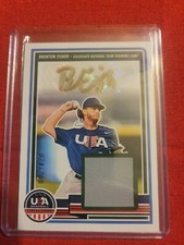2023 Stars & Stripes Brenton Fisher Auto Gold Auto #d 74/200