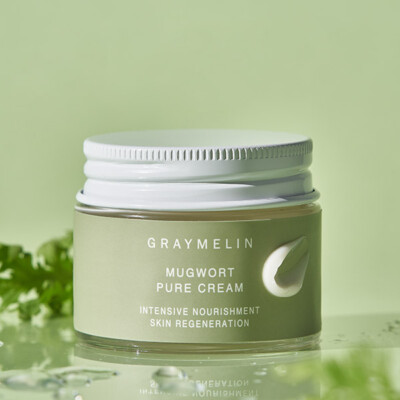 Graymelin Beifuß reine Creme 50 ml, feuchtigkeitsspendend, koreanische Kosmet...
