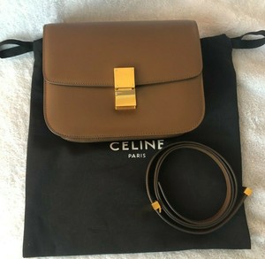 celine box bag camel