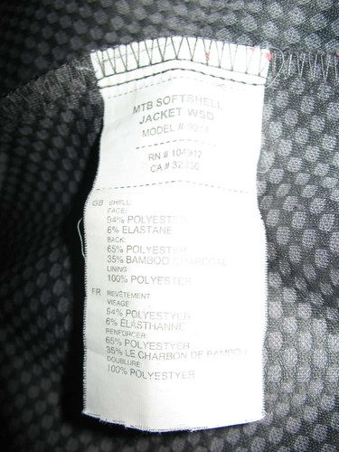 BONTRAGER Cycling MTB WSD Softshell Jacket Windstopper Bike Women Black Size S - Picture 10 of 10