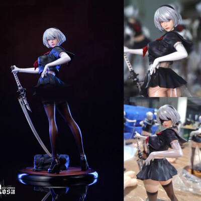 ニーア オートマタ 2B Rosa フィギュア ガレージキット スタチュー ニーア オートマタ 2B Rosa フィギュア ガレージキット スタチュー