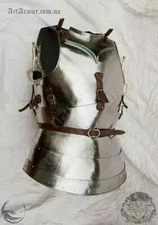 Armor Breastplate - Gothic Harness jacket Solid Steel Medieval Armor New Jacket