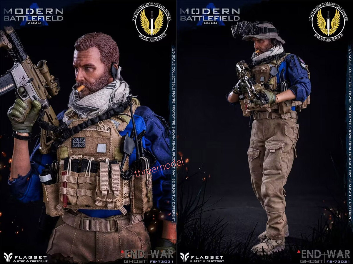 Flagset FS73031 1/6 Modern Battlefield End War Ghost Action Figure
