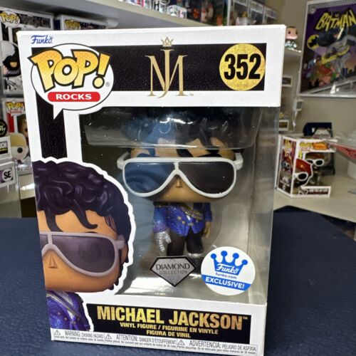 Funko Pop! Vinyl: Michael Jackson - Michael Jackson (Diamond) - Funko Web... - Picture 1 of 6
