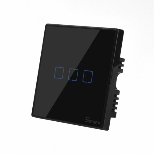 SONOFF T2 T3UK WIFI Smart Wall Switch Galss Panle Touch APP/433RF Remote Control - Picture 2 of 18