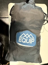 Equip Hammock Bug Net Wide, with poles and extra ridgeline. Zipper for bug net