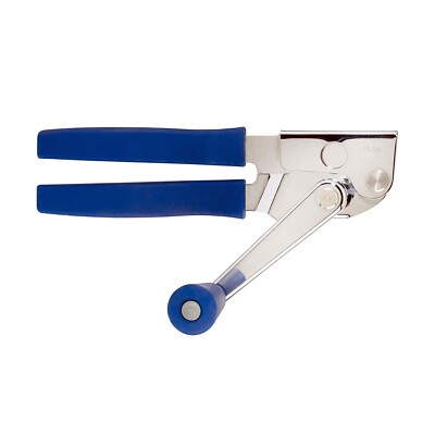 Winco CO-902 Twist & Out Chrome-Plated Can Opener - 8-3/4 Inch Long With Soft Grip Crank Handle - View #9