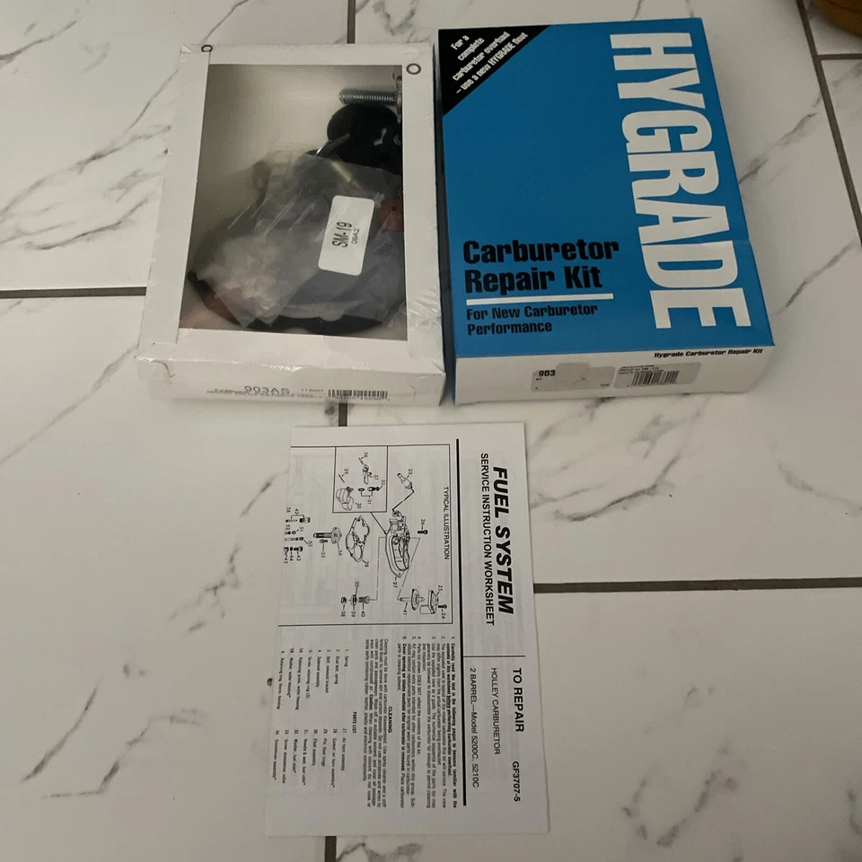 Kit de carburador Standard Motor Products 903A Foto 4 de 4