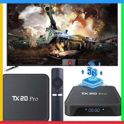 Android 15.0 Smart-TV-Box 4K HD Media Player Dual WIFI BT Set-Top-Box 1 GB 8 GB