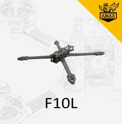 F10L 10'' Frame Rahmen HD DJI Vista FPV Freestyle RC Drone Long Range Quad AMAX