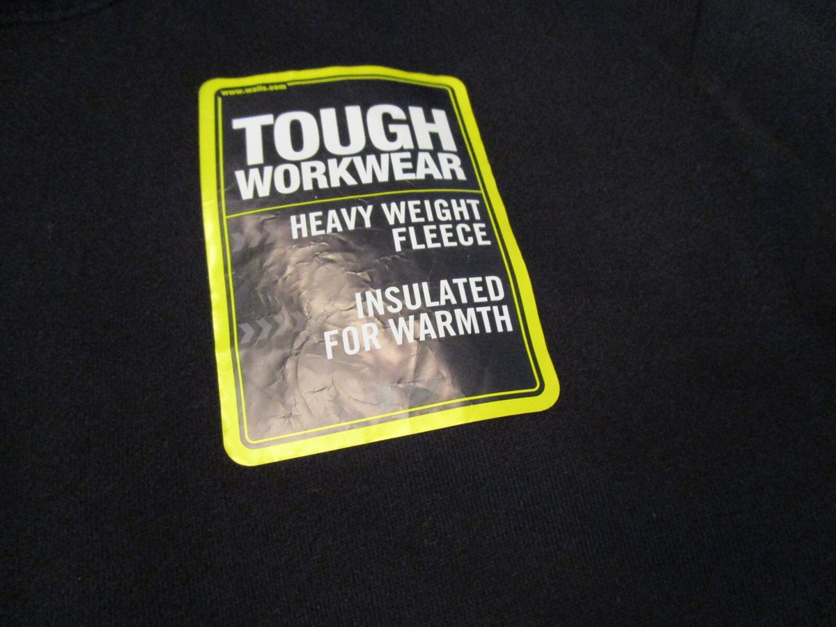 NEW WALLS WORKWEAR WOMENS HOODED ZIP WATER REPELLANT SWEATSHIRT