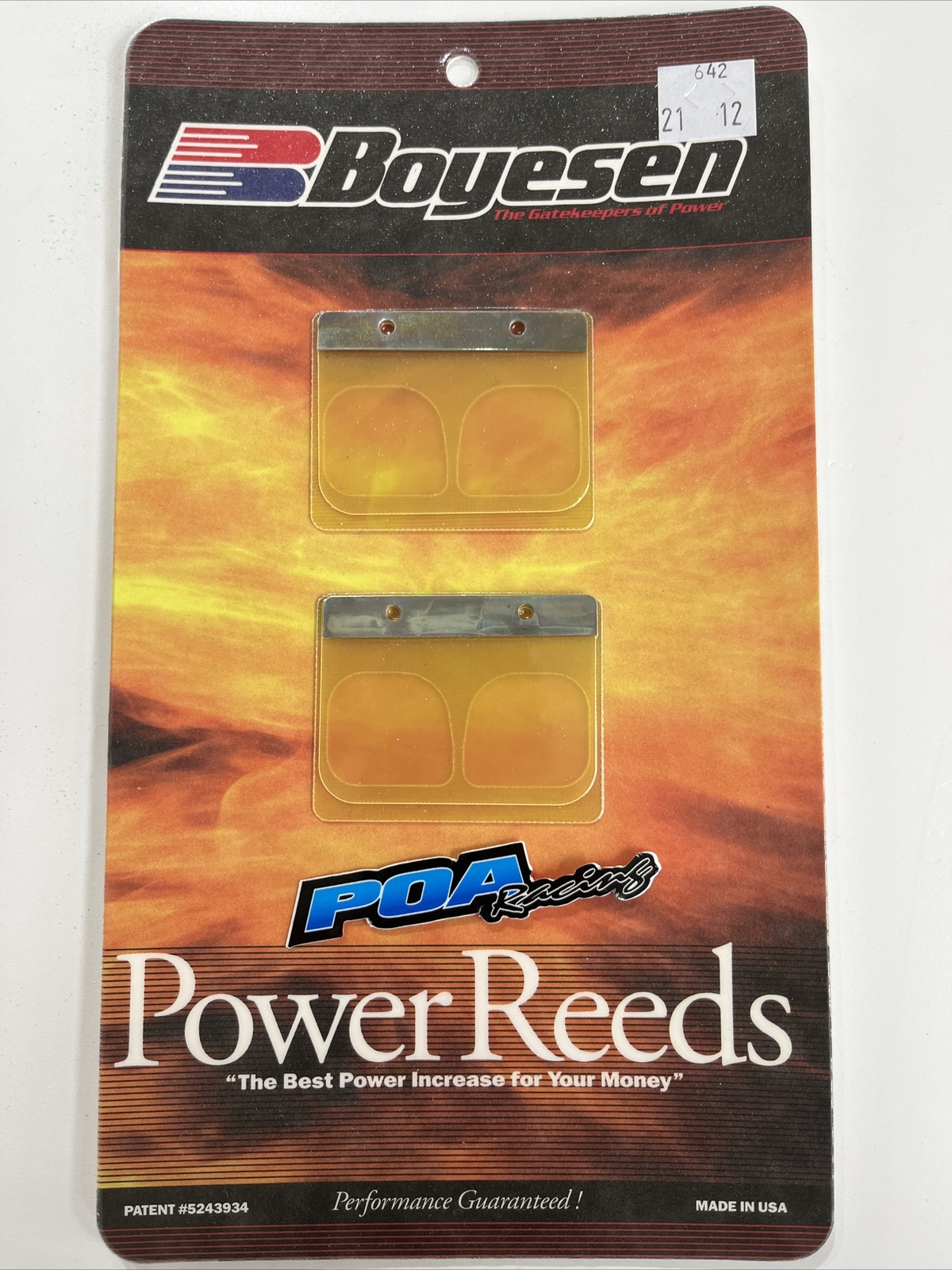 Boyesen Power Reed Dualstage KAWASAKI/SUZUKI/YAMAHA KX125 94-98, YZ125 94-99, RM