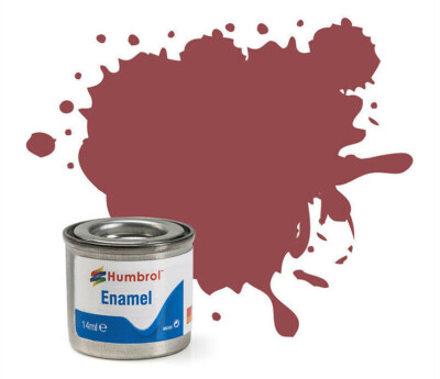 Peinture Humbrol 220 Rouge Ferrari Brillant - Enamel 14 Ml - Réf. AA6608 - Neuf