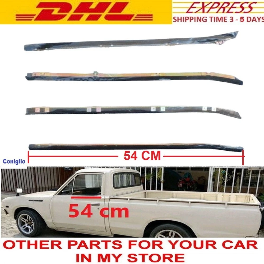 Door Belt Weather Seal – 54cm – Fits Datsun 620 (Nissan) – Outer Window Glass Rubber – Left Or Right
