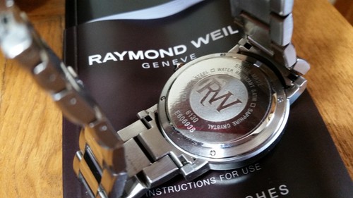 BNIB Raymond Weil 6130 Swiss Sapphire Crystal 50M Mens Watch - Picture 5 of 7