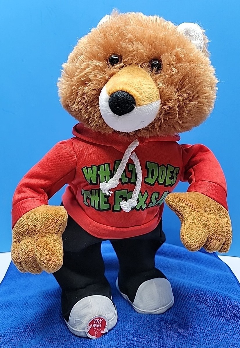 What Does The Fox Say - Animated Stuffed Animal Toy - Funny. | eBay