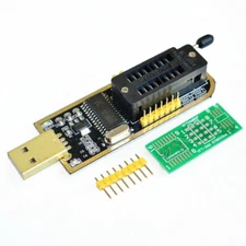 EEPROM BIOS USB Programmer CH341A + SOIC8 Clip + 1.8V Adapter + SOIC8 Adapter