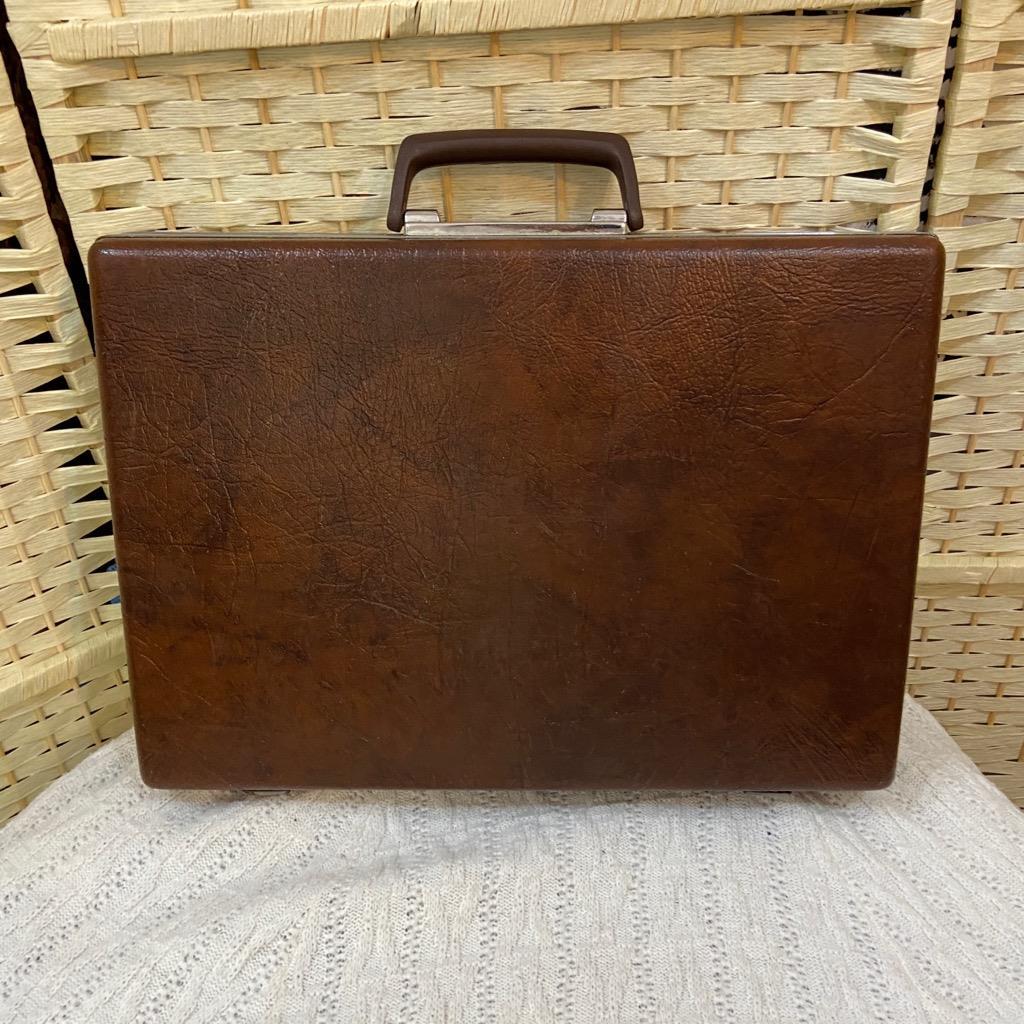 Vintage 1950s Samsonite Brown Fiberglass Briefcase | eBay