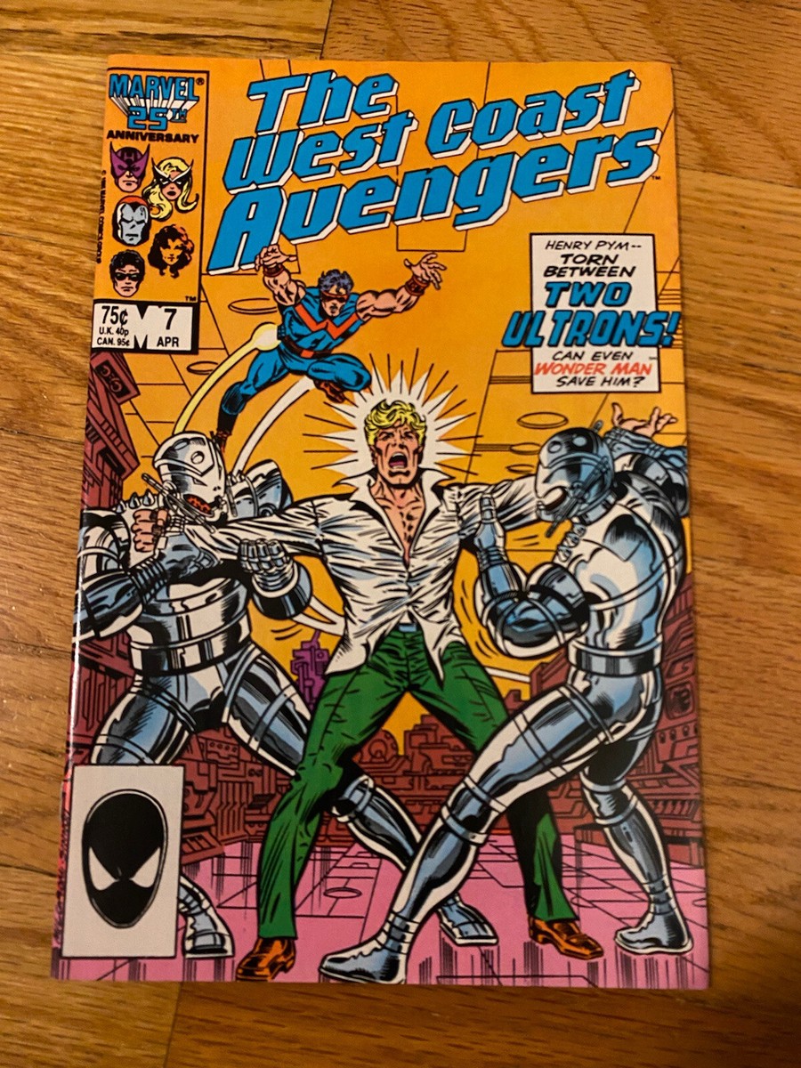 1986 Marvel Comic The West Coast Avengers #7 Higher Grade Iconic