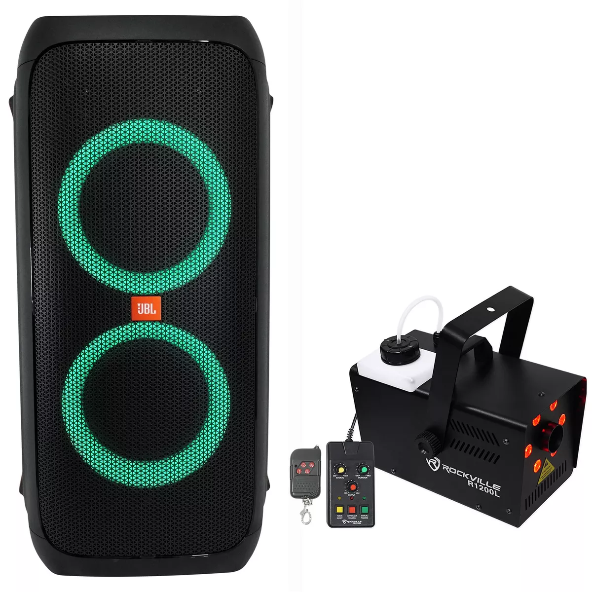 JBL Party Box Ultimate Karaoke Machine System Speaker w/Mic+Tablet Stand  Bundle - Rockville Audio