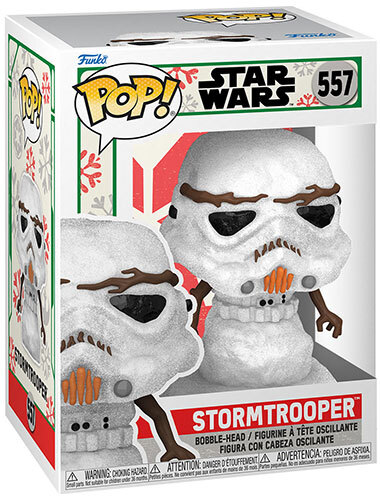 Star Wars Holiday Stormtrooper Pop #557 Vinyl Figure Funko-image
