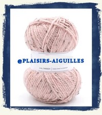 3 pelotes de laine PHIL TWEEDY PEAU  Neuves