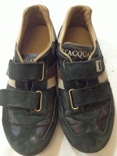 D'Aquasparta - Sneaker - Reißverschluss - Nr. 31 - Farbe braun und grün - 