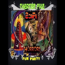 THEATER FIVE OLD TIME RADIO SHOWS - 256 EPISODES - 1 DVD - SCI FI, COMEDY